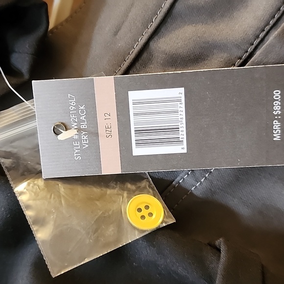 Sharagano Collared Chuffed Sleeve Button Down Dress - Picture 8 of 8